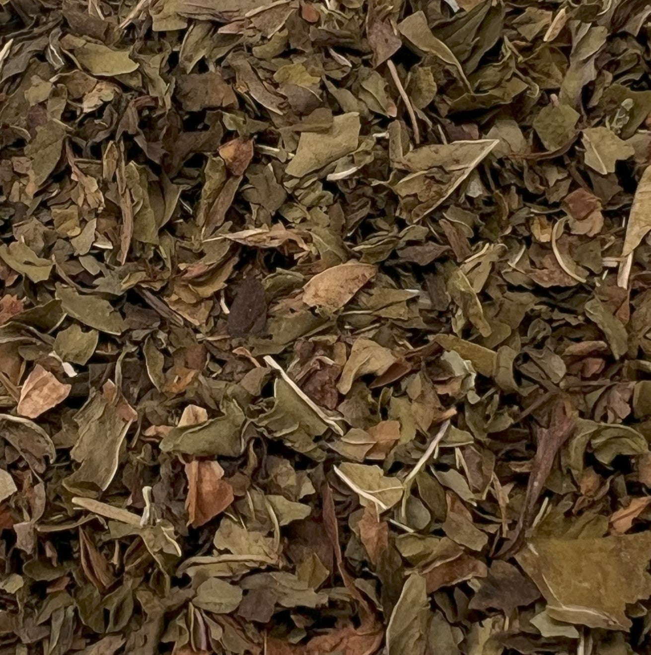 Peppermint and spearmint leaves
