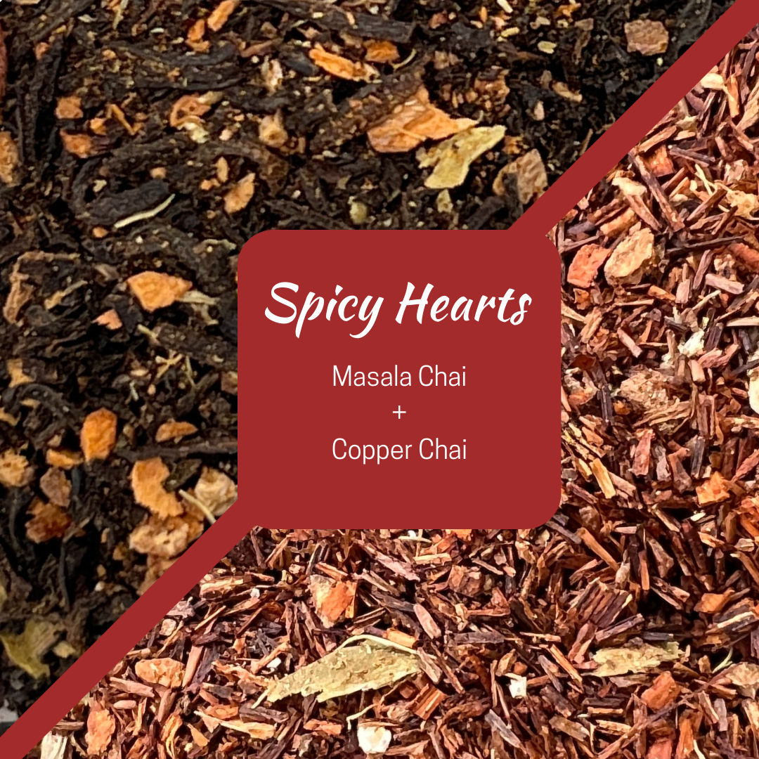 Photo of Masala Chai tea and Rooibos tea called Copper Chai