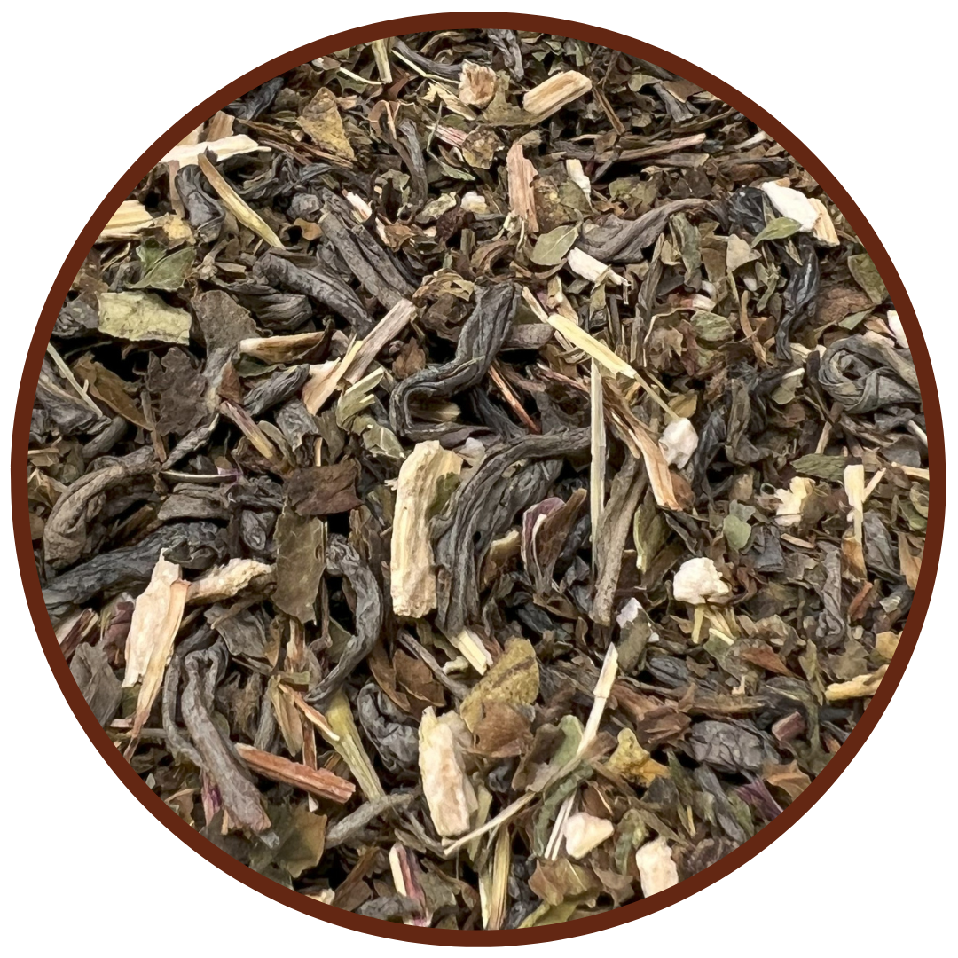 Loose leaf with with green tea, echinacea and lemon balm