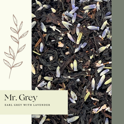 Earl Grey loose leaf tea with lavender