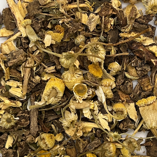 Herbal Tea Blend called Good Night with Chamomile, Peppermint, Valerian Root, Licorice Root