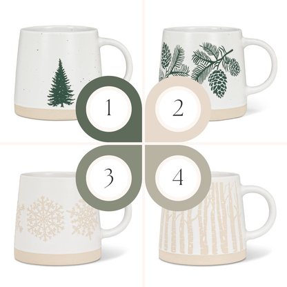 2025 Holiday Stoneware Mugs