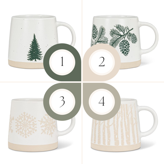 2025 Holiday Stoneware Mugs
